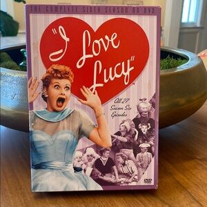 I Love Lucy complete 6th season on 4 DVDs
Excellent condition